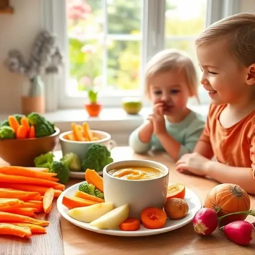 Создание домашнего детского питания из местных сезонных органических продуктов