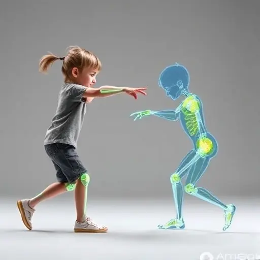 Анализ биомеханики движений ребенка в ролевых играх